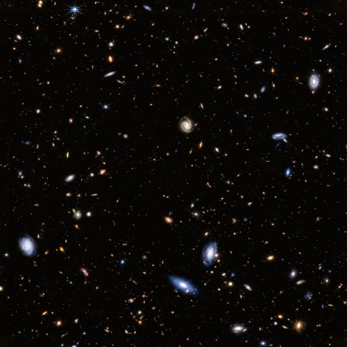 Hubble Ultra Deep Field by JWST image 2