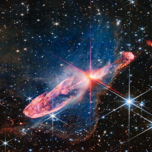 HH 46/47 – James Webb Space Telescope Image