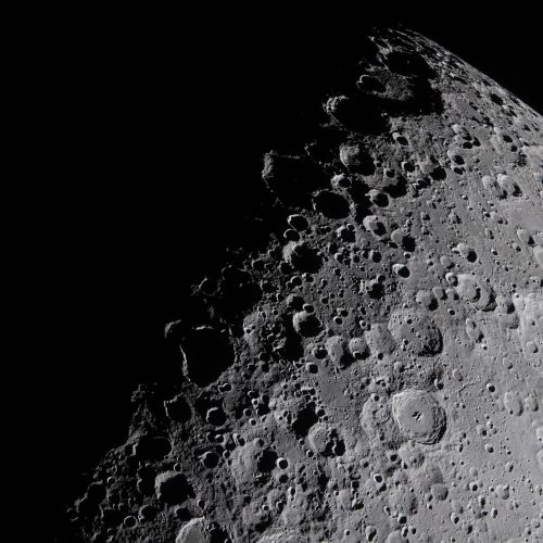Shadows at the Edge of Lunar Day – Artemis II