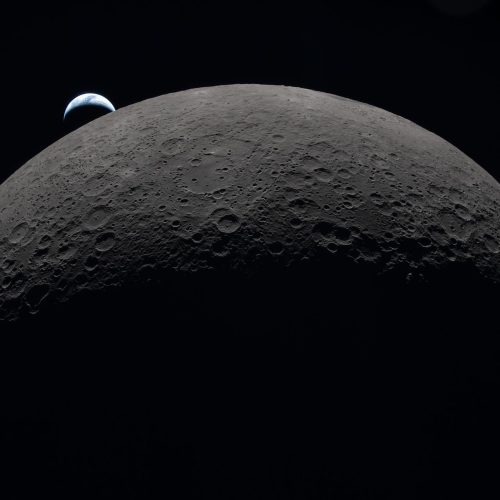 A New View of the Moon – Artemis II Earthset