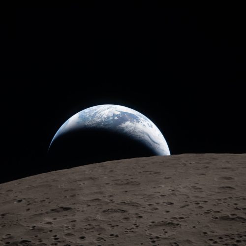 Earthset Over the Moon – Artemis II