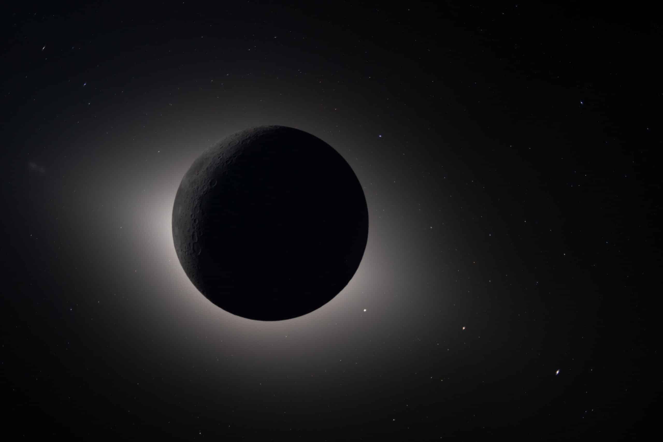 Artemis II in Eclipse